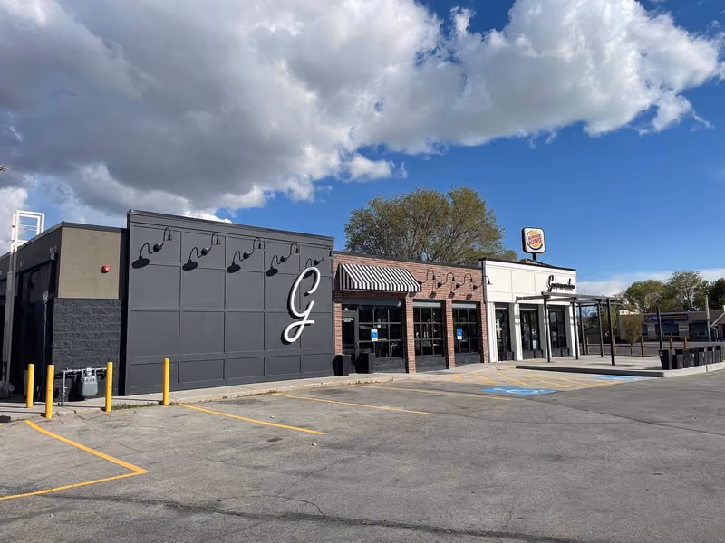 Restaurant Storefront & Covered Patio